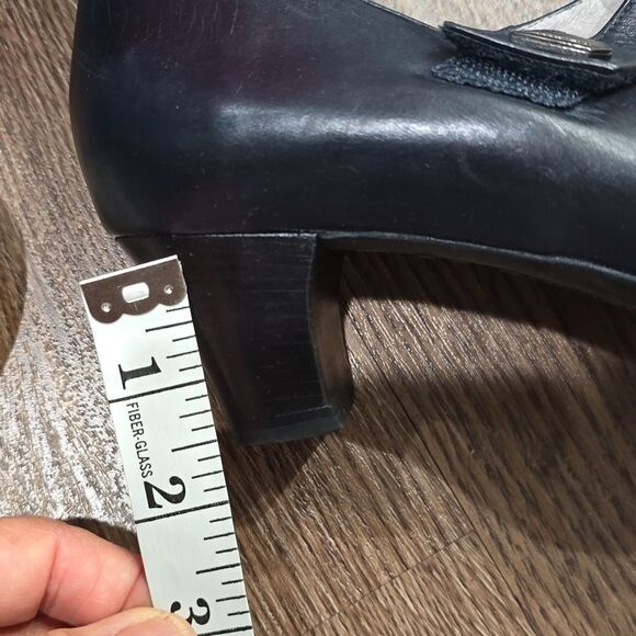 Vintage Look! Leather Mary Janes 41 - Picture 6 of 7